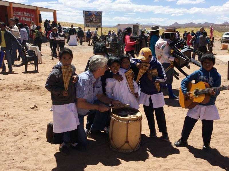 Colaboramos en la Inauguración de una Escuela de Frontera. 